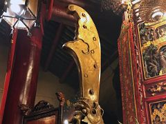 10E Guandao is a type of traditional Chinese weapon for Mo god of war at Man Mo Temple Hong Kong